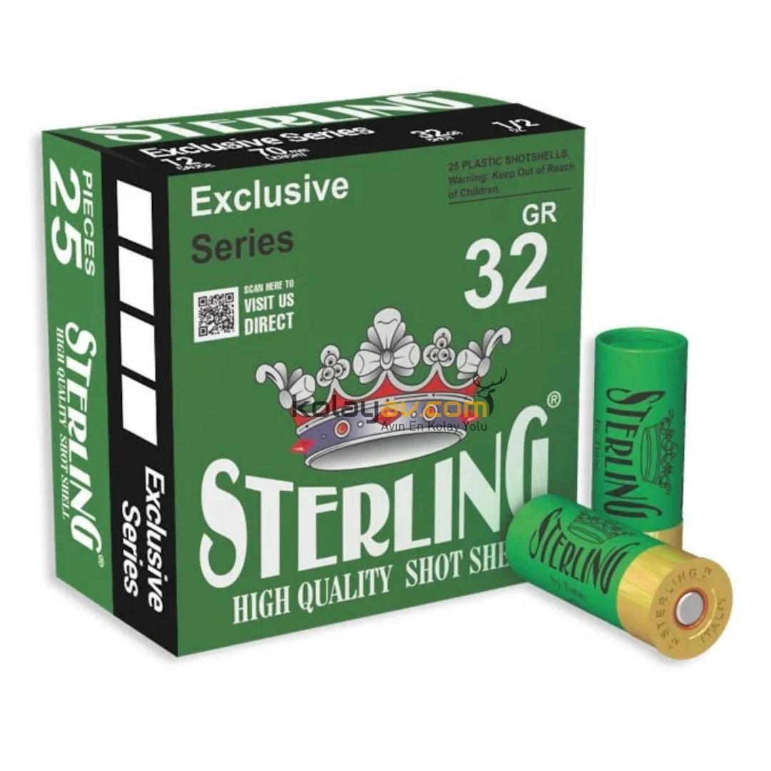 Sterling 12 Cal 32 gr Av Fişeği